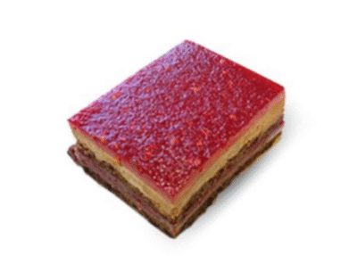 Vegan Chocolate Raspberry Cake 2x18pc
